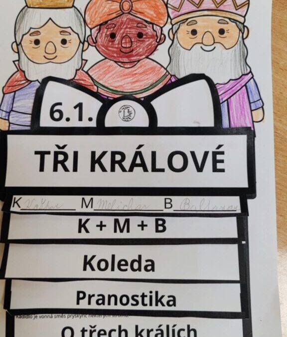 Tři králové v naší škole