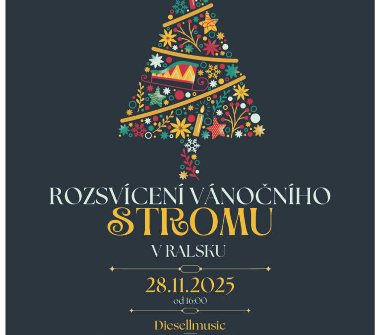 Rozsvícení vánočního stromu v Ralsku