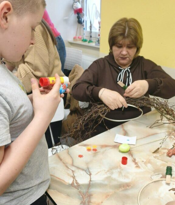 Odpoledne s rodiči- jarní tvoření